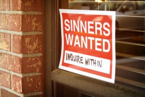 Sinners Wanted